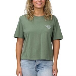 New Reef Cacti • CROPPED SS CREW Cotton Tee
Size L
